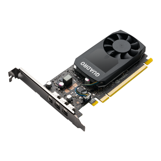 NVIDIA Quadro P400, 2GB, 3 mDP to DP adapter